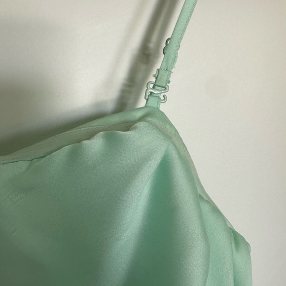 Seafoam Green Maxi Formal Dress - Picture 4 of 11